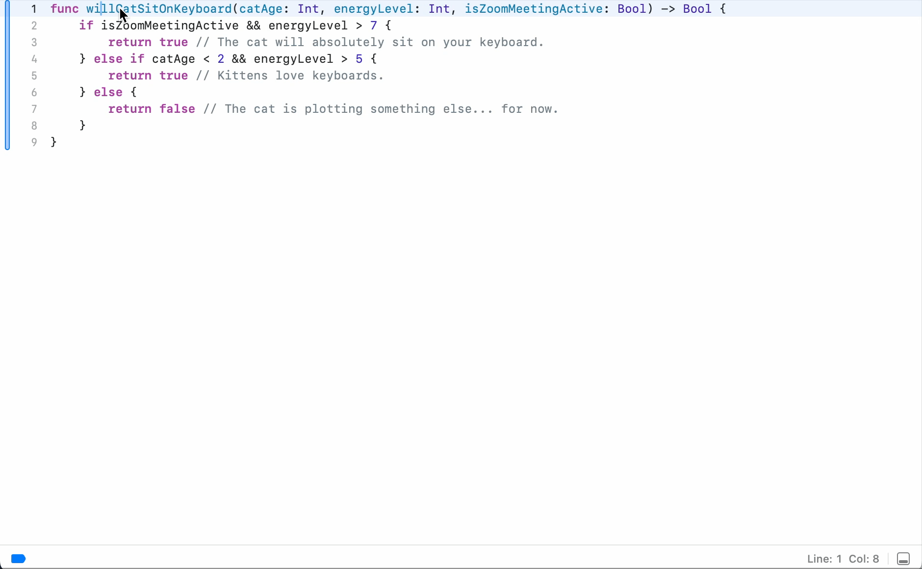 Generate documentation shortcut